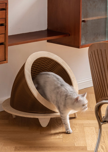 奢侈貓屋 2022時光機 - 限量版- Premium Cat House: Time Machine 可折疊 - 厚實 - 3色