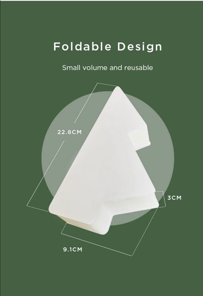 聖誕樹Paper Xmas Tree: reusable, foldable | Christmas Tree  - 附贈掛飾&燈飾
