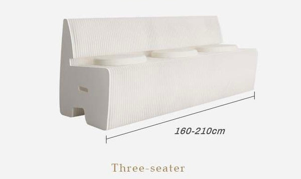Sofa 梳化 兩座/三座 可摺疊 ｜啡色/白色 - 附贈cushion - 升級承托